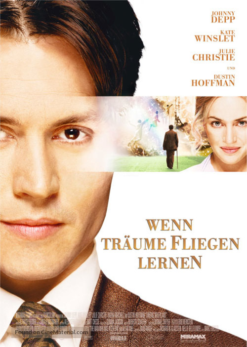 Finding Neverland - German Theatrical movie poster
