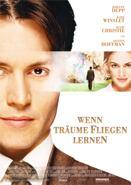 Finding Neverland - German Theatrical movie poster