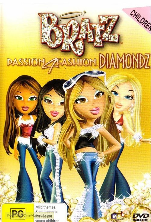 Bratz: Passion 4 Fashion - Diamondz - Australian DVD movie cover