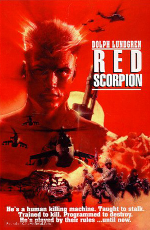 Red Scorpion - DVD movie cover