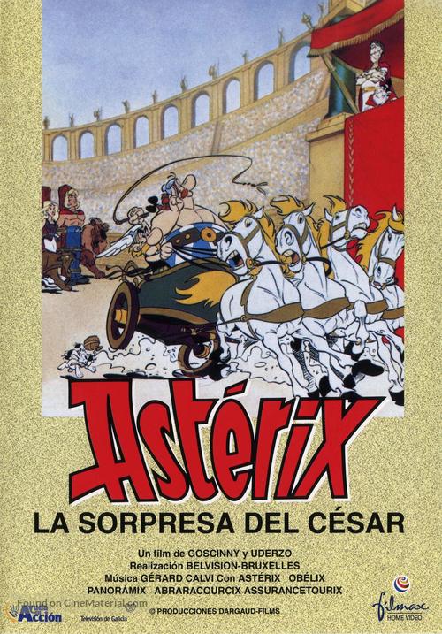 Ast&eacute;rix et la surprise de C&eacute;sar - Spanish DVD movie cover