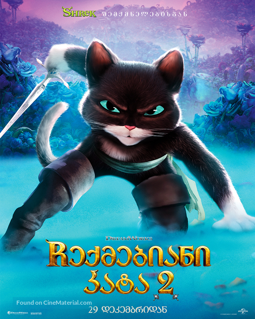 Puss in Boots: The Last Wish - Georgian Movie Poster