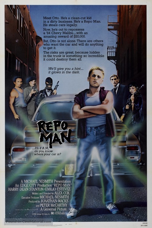 Repo Man - Movie Poster