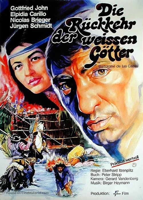 Bartolome oder Die R&uuml;ckkehr der wei&szlig;en G&ouml;tter - German Movie Poster