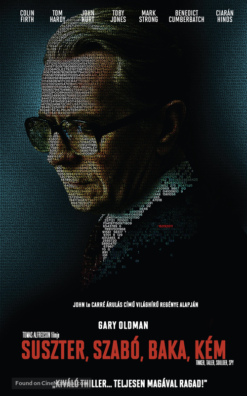 Tinker Tailor Soldier Spy - Hungarian Movie Poster