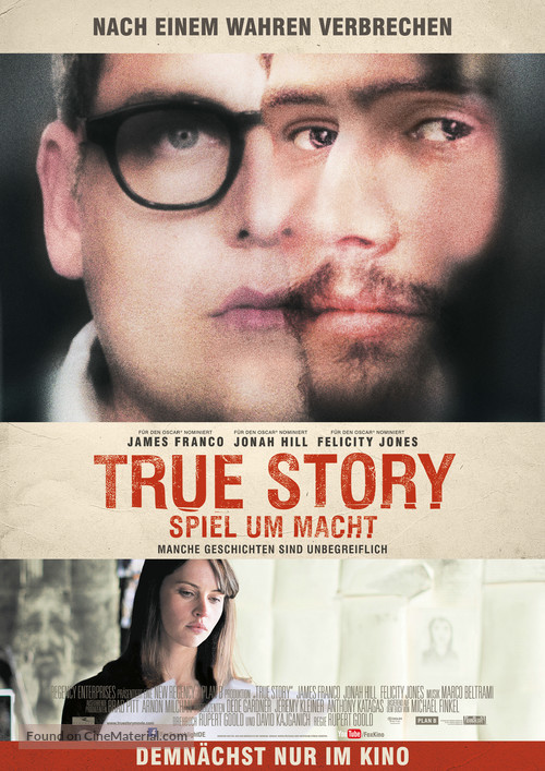 True Story - German Movie Poster