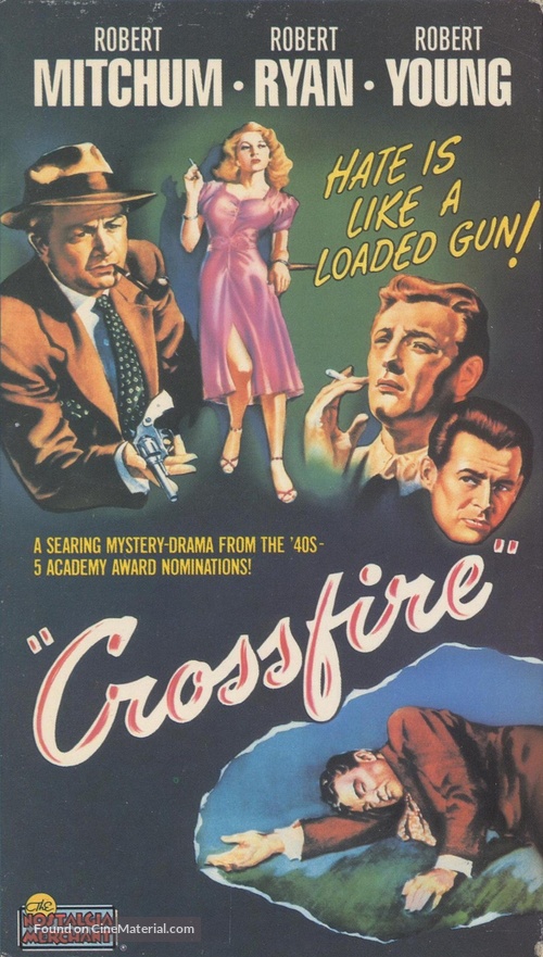 Crossfire - VHS movie cover