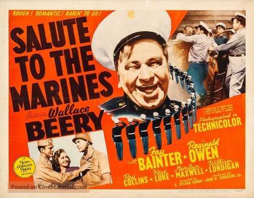 Salute to the Marines - Movie Poster