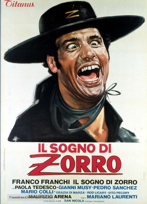 Il sogno di Zorro - Italian Movie Poster