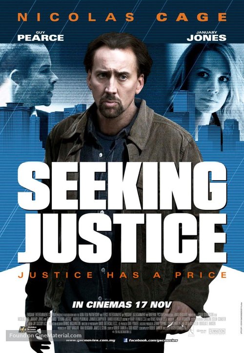 Seeking Justice - Malaysian Movie Poster