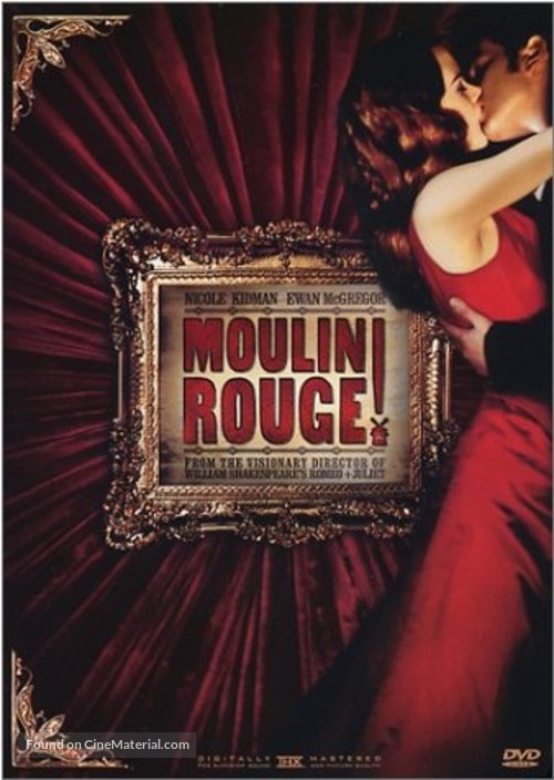 Moulin Rouge - DVD movie cover