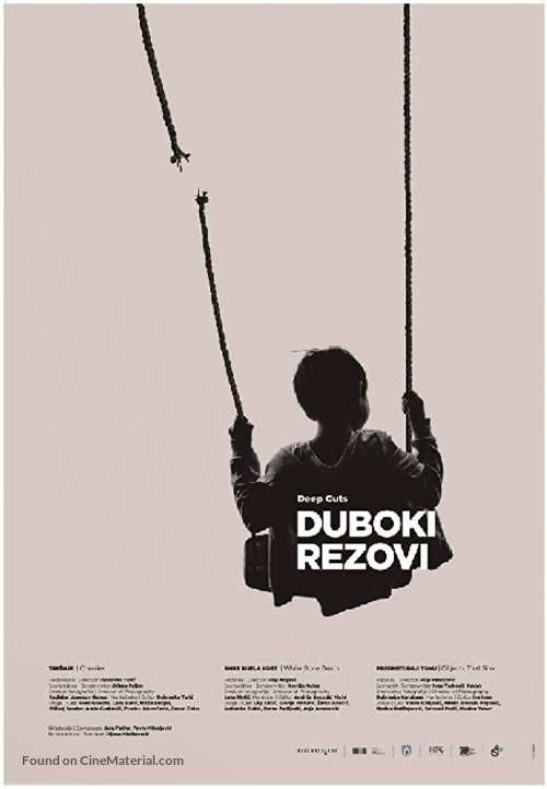 Duboki rezovi - Croatian Movie Poster