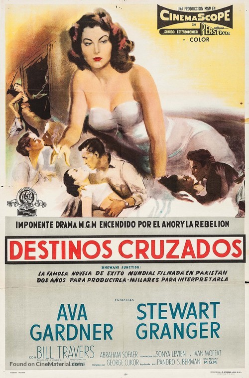 Bhowani Junction - Argentinian Movie Poster