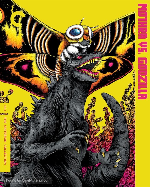 Mosura tai Gojira - Blu-Ray movie cover