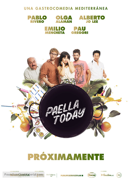 Paella Today - Spanish Movie Poster