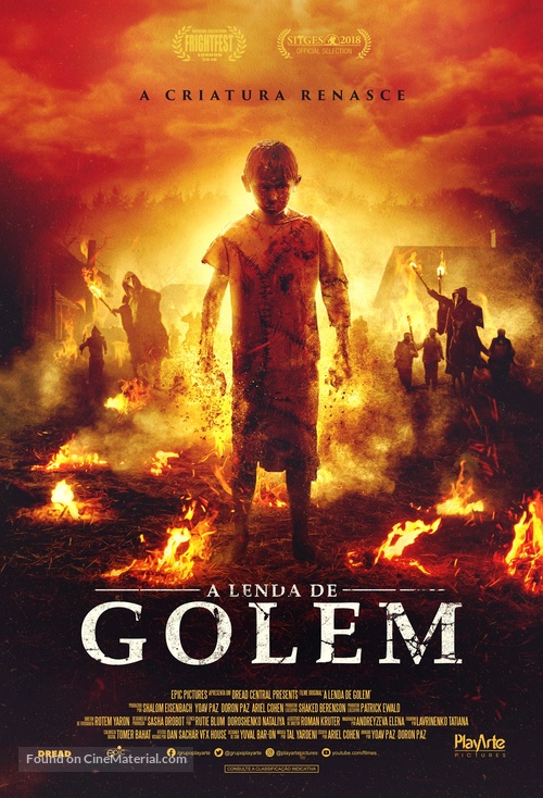The Golem - Brazilian Movie Poster