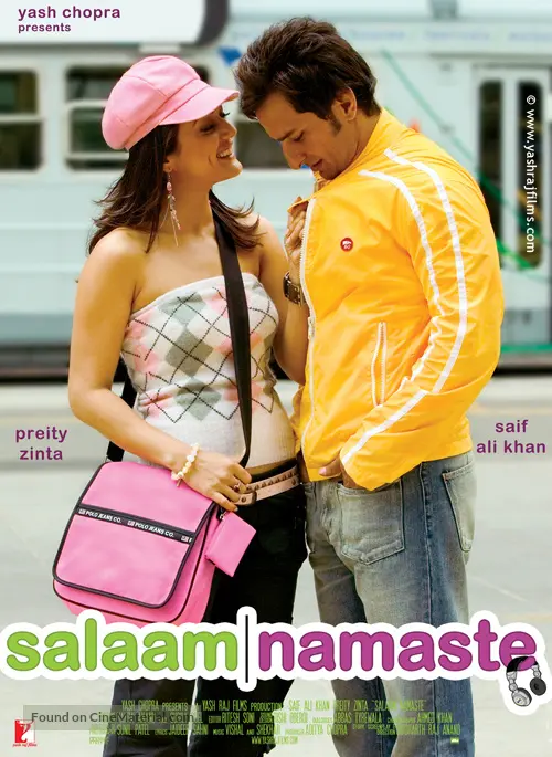 Salaam Namaste 2005 Indian Movie Poster