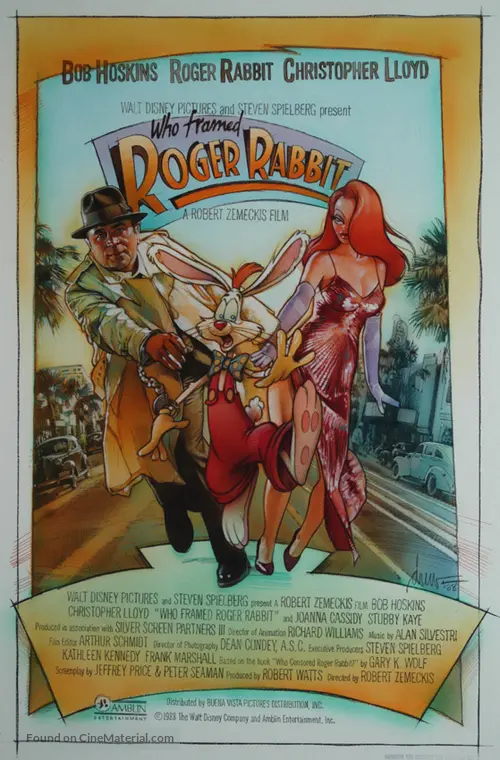 Who Framed Roger Rabbit Full Movie Download Who Framed Roger Rabbit (1988) movie poster