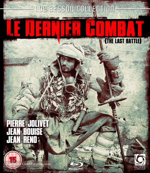 Le dernier combat - British Blu-Ray movie cover