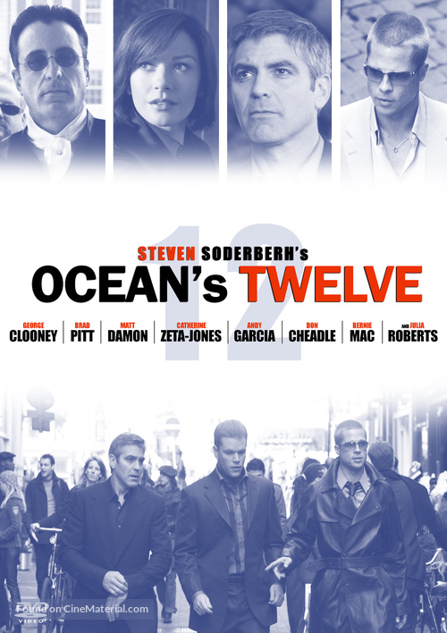 Ocean&#039;s Twelve - DVD movie cover