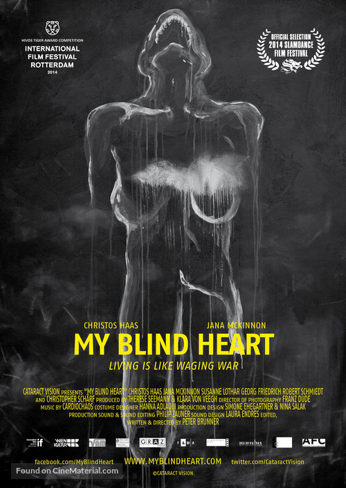 Mein blindes Herz - Austrian Movie Poster