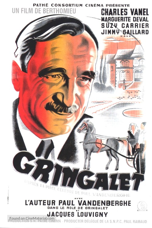 Gringalet - French Movie Poster