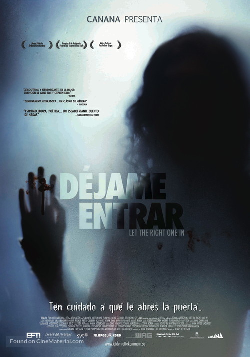 L&aring;t den r&auml;tte komma in - Mexican Movie Poster