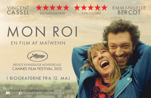 Mon roi - Danish Movie Poster