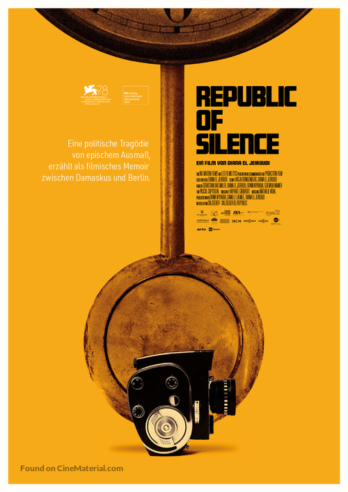 Republic of Silence - German Movie Poster