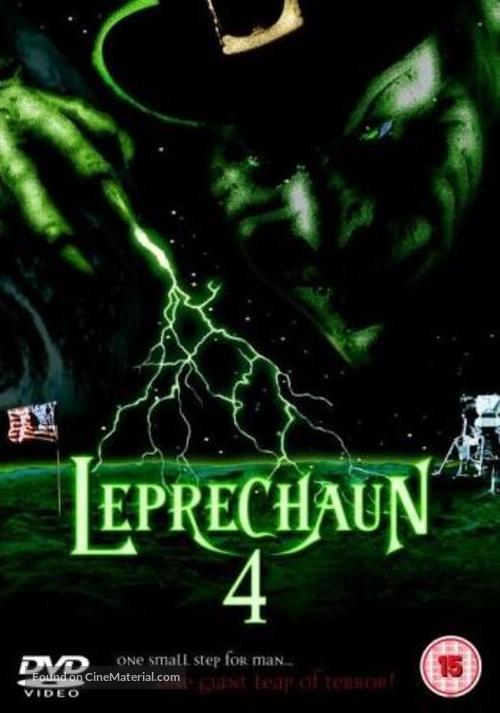 Leprechaun 4: In Space - British DVD movie cover