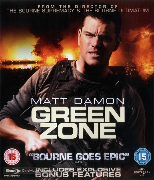 Green Zone - British Movie Cover