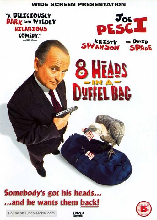 8 Heads in a Duffel Bag - British DVD movie cover