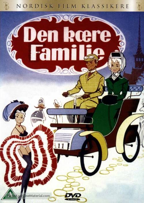 Den k&aelig;re familie - Danish DVD movie cover