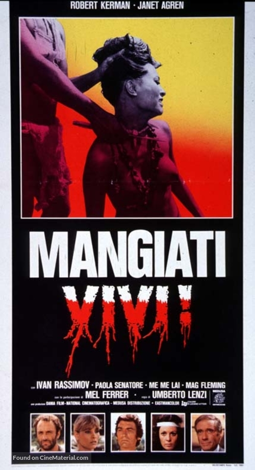 Mangiati vivi! - Italian Movie Poster