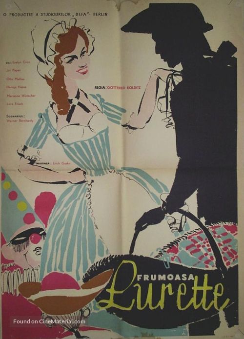 Die sch&ouml;ne Lurette - Romanian Movie Poster