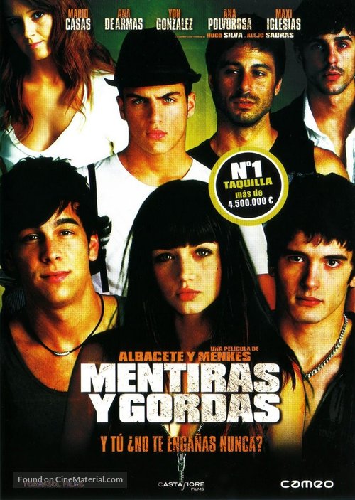 Mentiras y gordas - Spanish DVD movie cover