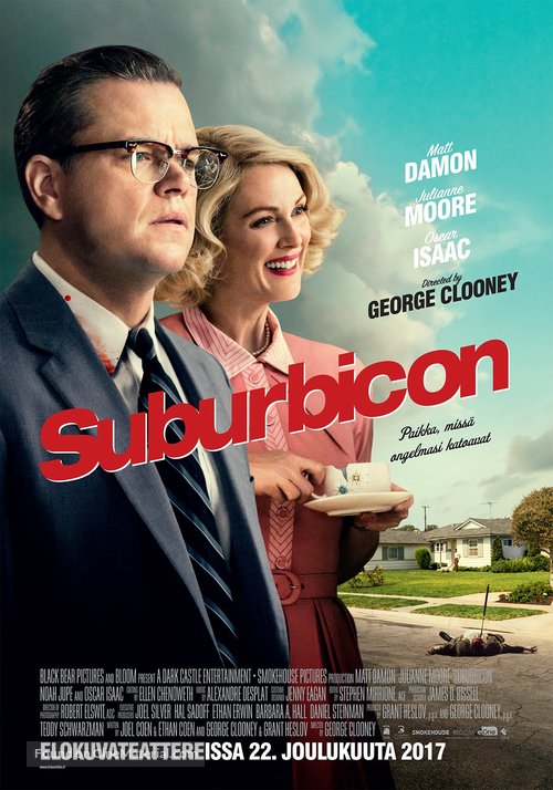 Suburbicon - Finnish Movie Poster