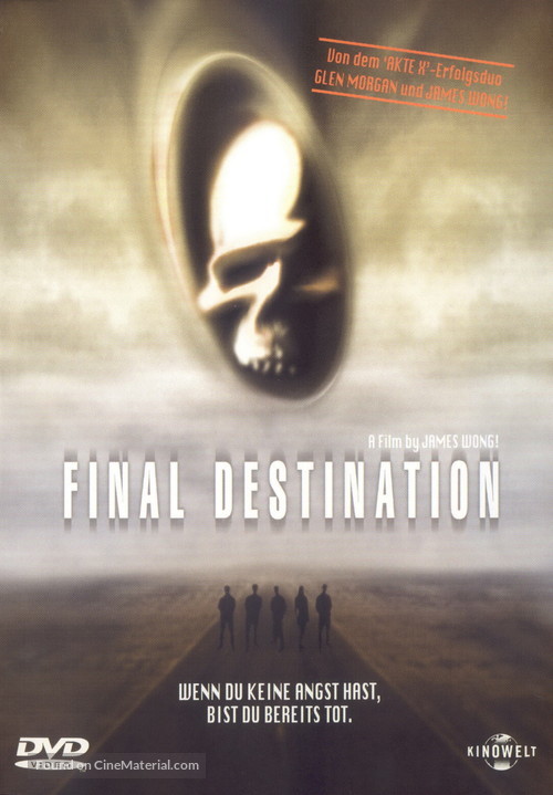 Final Destination - German DVD movie cover