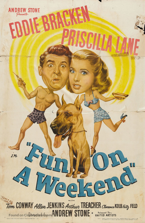 &#039;Fun on a Week-End&#039; - Movie Poster