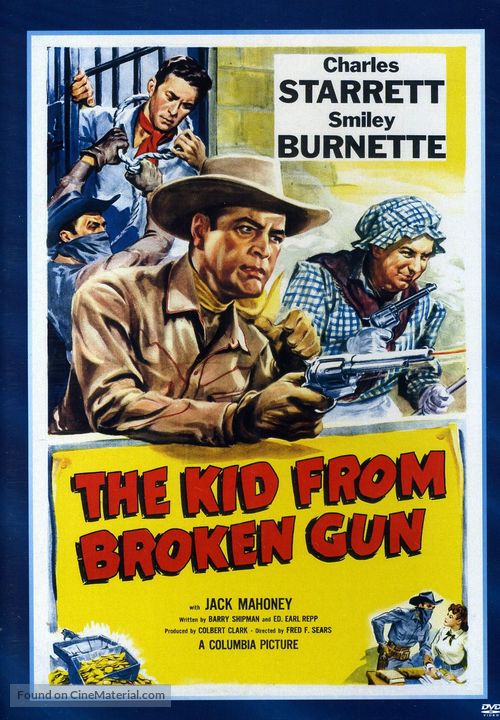 The Kid from Broken Gun - DVD movie cover