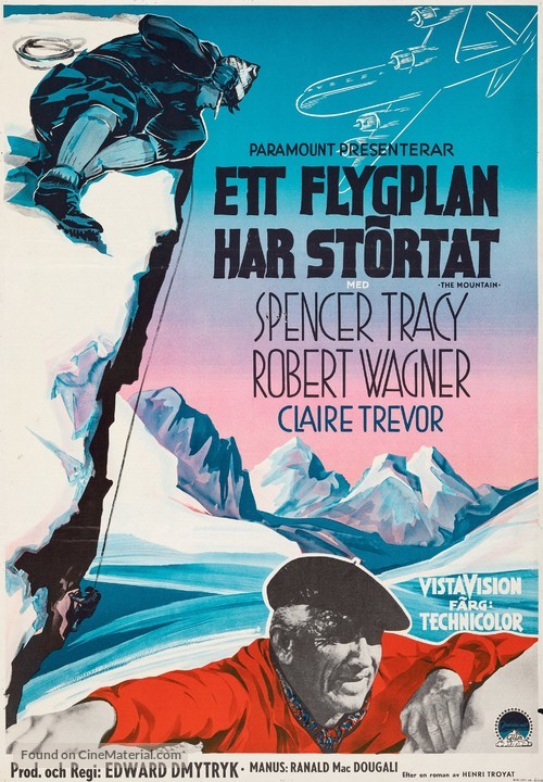 The Mountain - Swedish Movie Poster