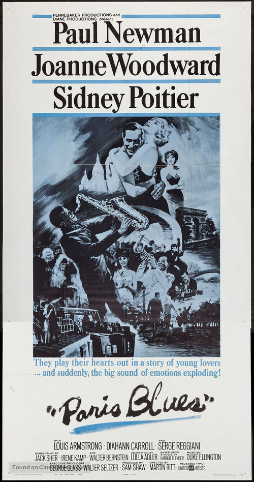 Paris Blues - Movie Poster