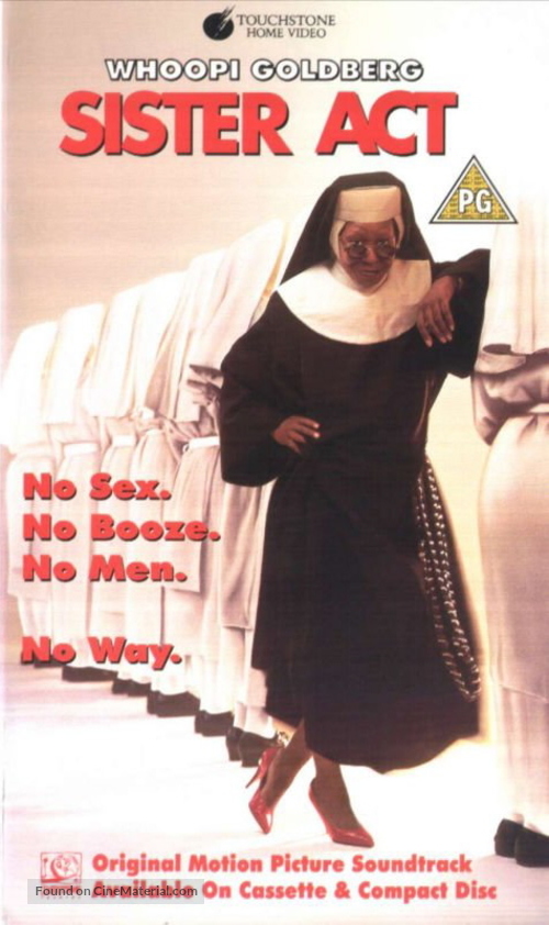 Sister Act - British VHS movie cover