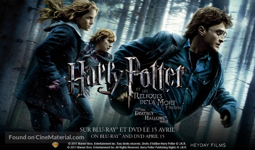 Harry Potter and the Deathly Hallows - Part 1 - Canadian Movie Poster