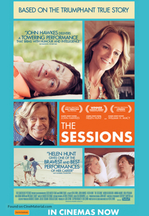 The Sessions - Australian Movie Poster