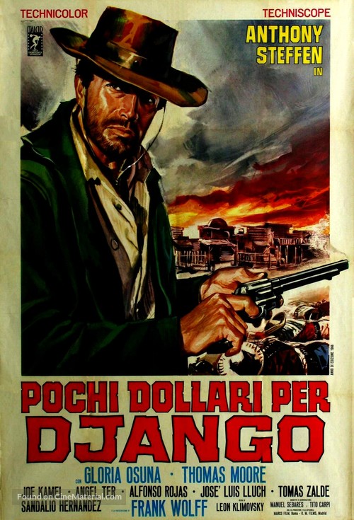 Pochi dollari per Django - Italian Movie Poster