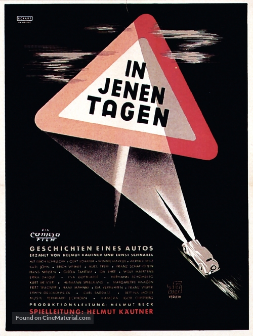 In jenen Tagen - German Movie Poster