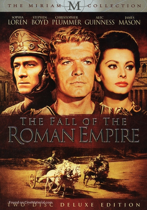 The Fall of the Roman Empire - DVD movie cover