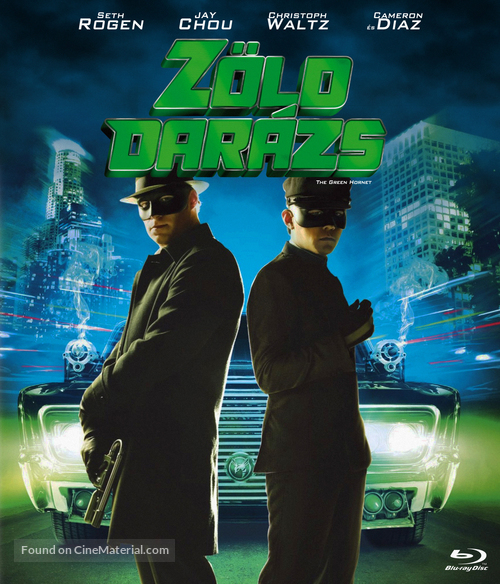 The Green Hornet - Hungarian Blu-Ray movie cover