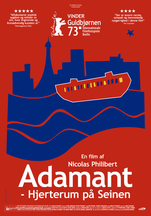 Sur l&#039;Adamant - Danish Movie Poster